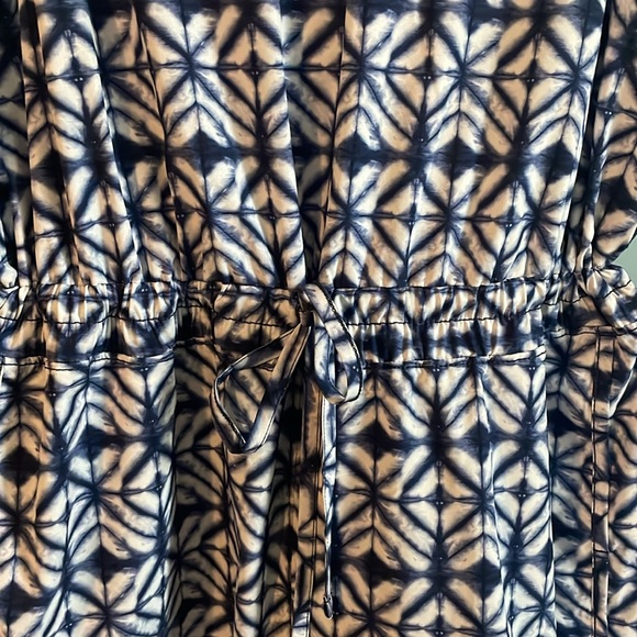 Athleta recycled poly jumpsuit romper 💙🤍 - Picture 2 of 5